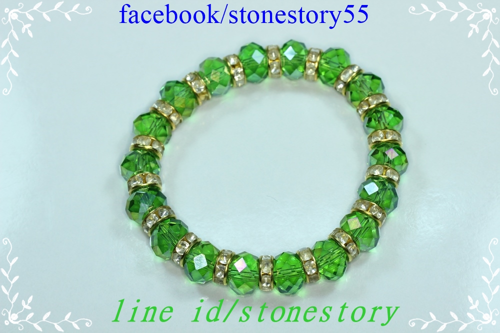 กำไลข้อมือคริสตัล