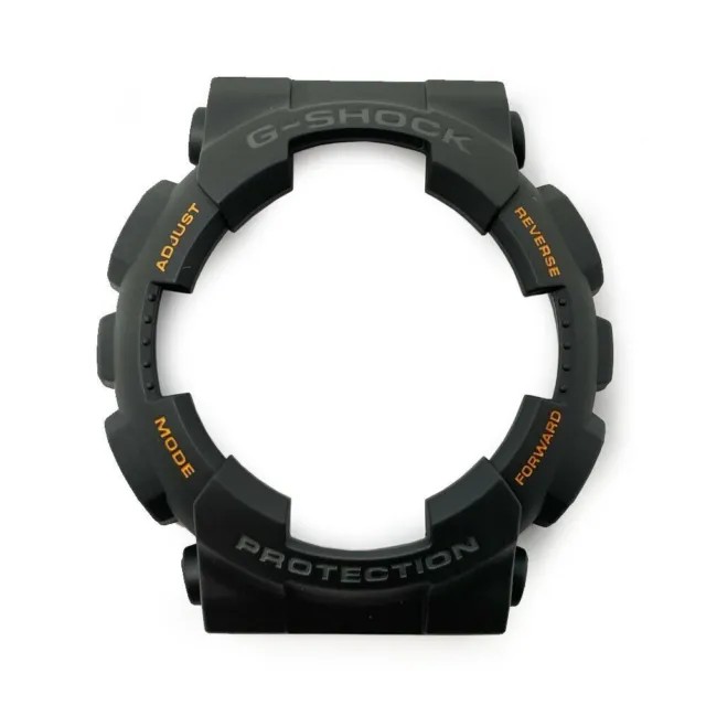 CASIO GENUINE FACTORY CASIO REPLACEMENT อะไหล่นาฬิกา G-SHOCK รุ่น GA-110TS-1A4 กรอบสายสีดำ