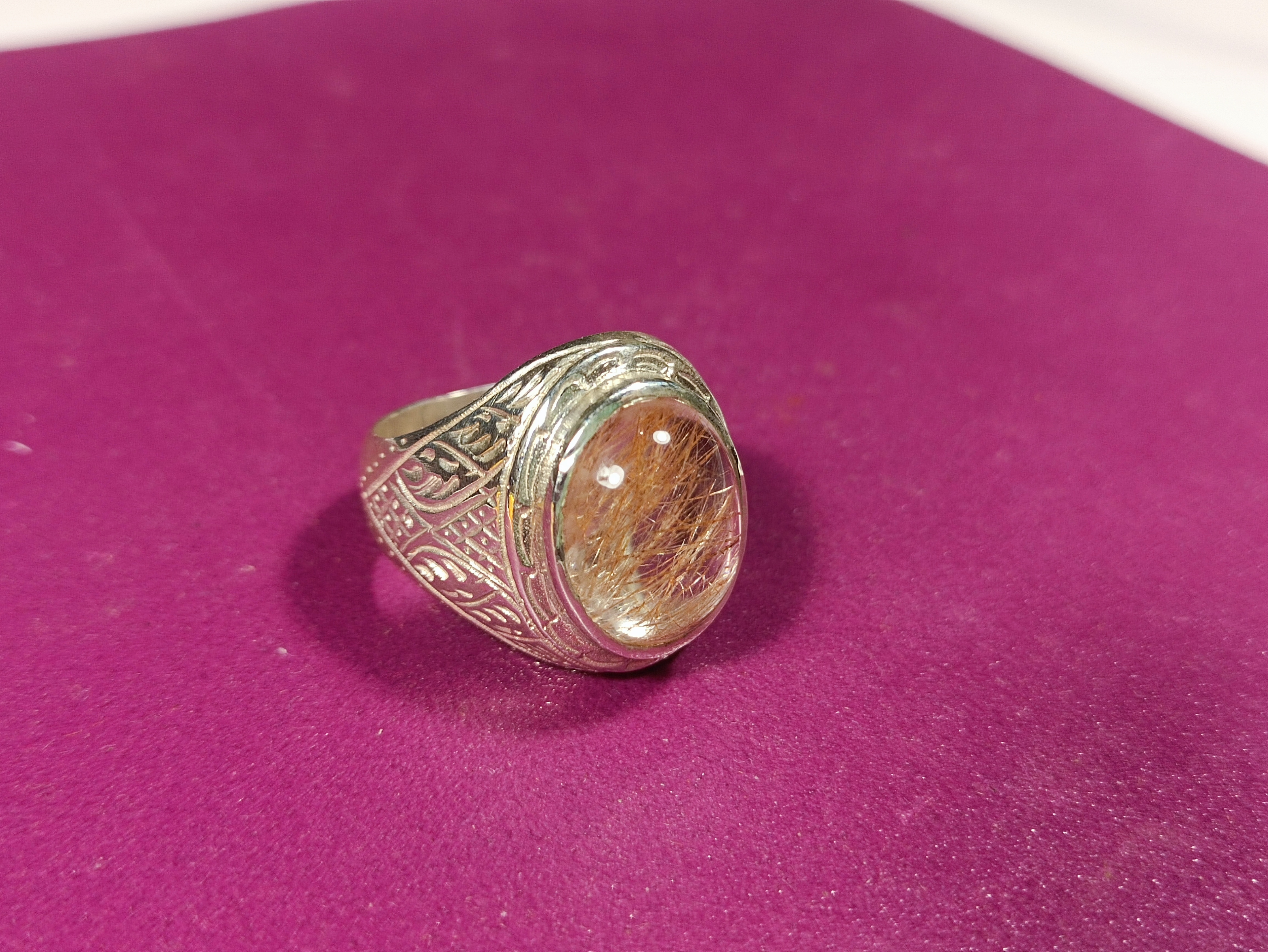 แหวนเงินแท้ไหมนาค สั่งทำ