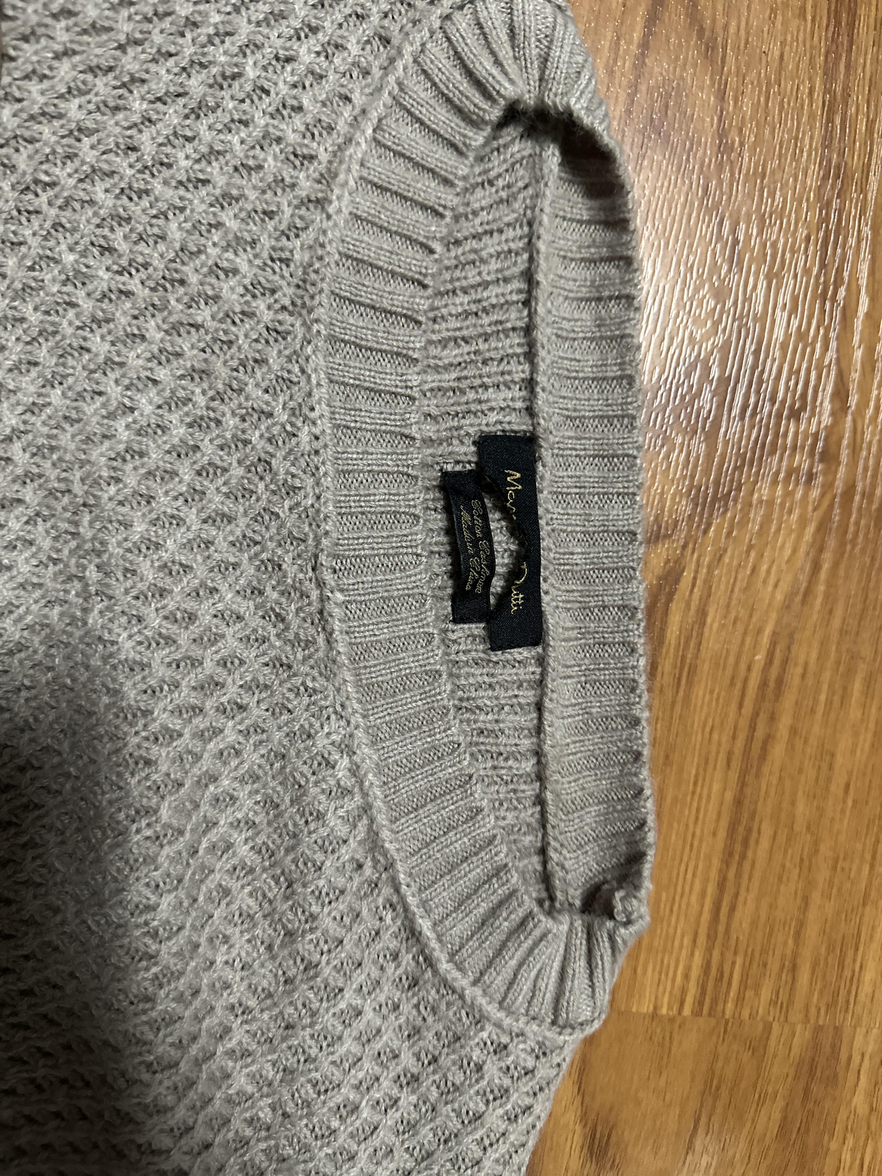 massimo dutti cotton cashmere เสื้อหนาวไหมพรม ไหมพรมถัก เนื้อไหม นุ่ม สวย งาน แบรนด์massimo dutti cotton cashmere งานตัดป้าย cotton cashmere แท้