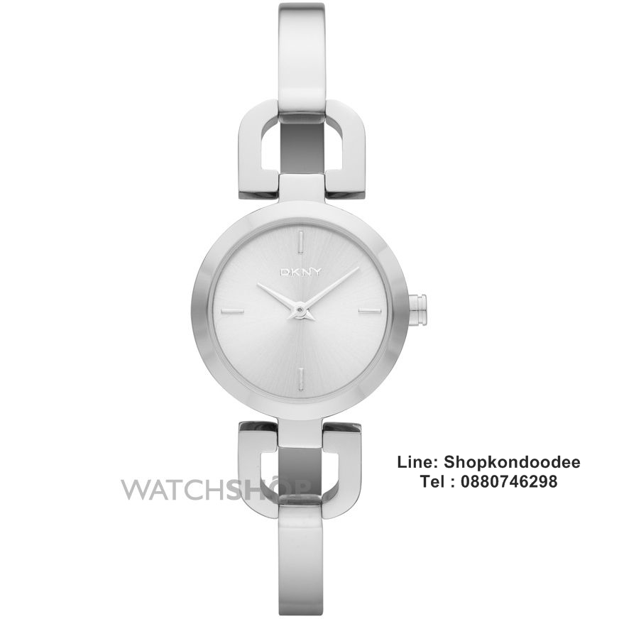 DKNY Women's NY8540 READE Analog Display Analog Quartz Silver Watch