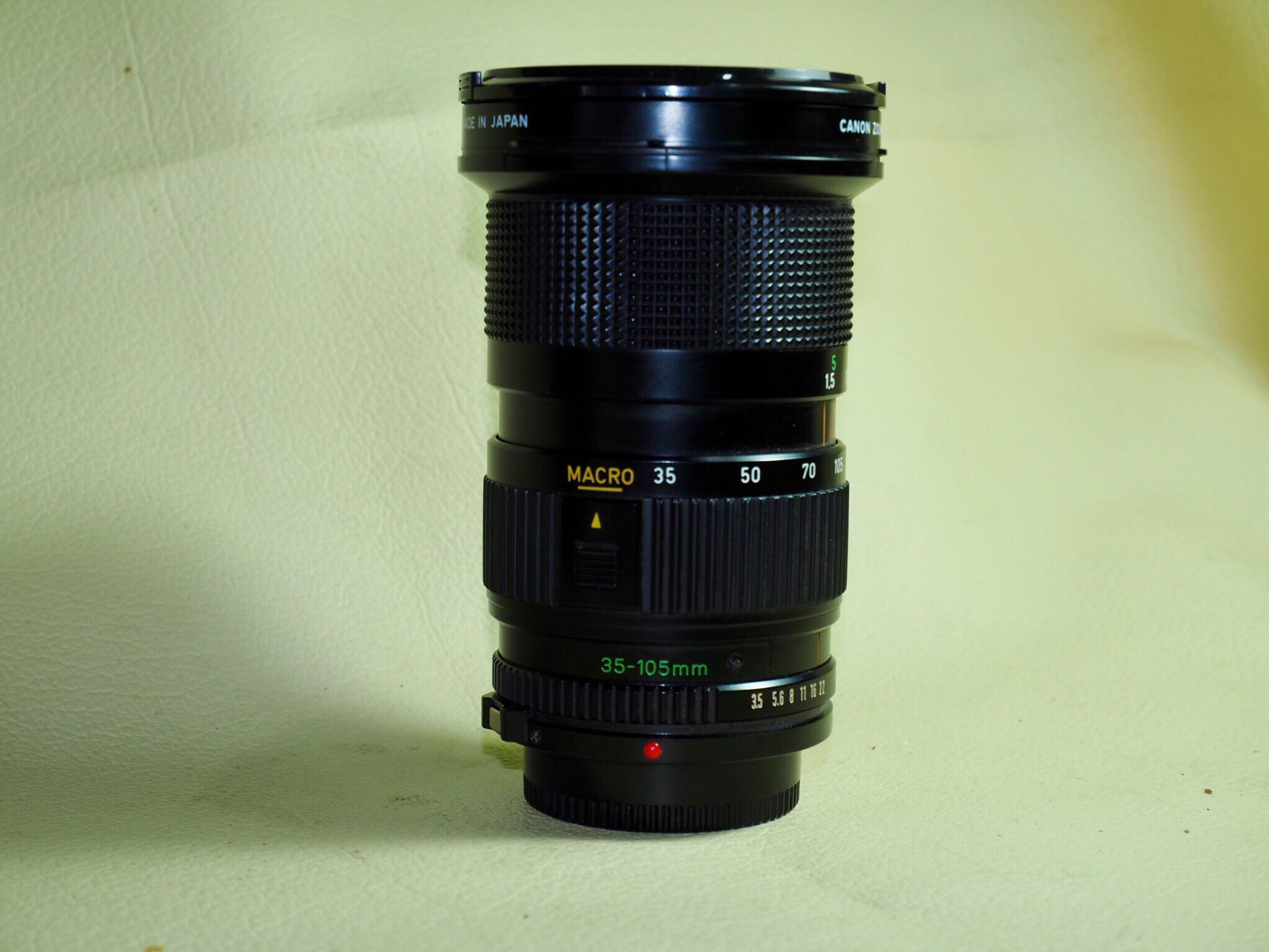 NEW CANON ZOOM FD 35-105MM.F3.5 MACRO