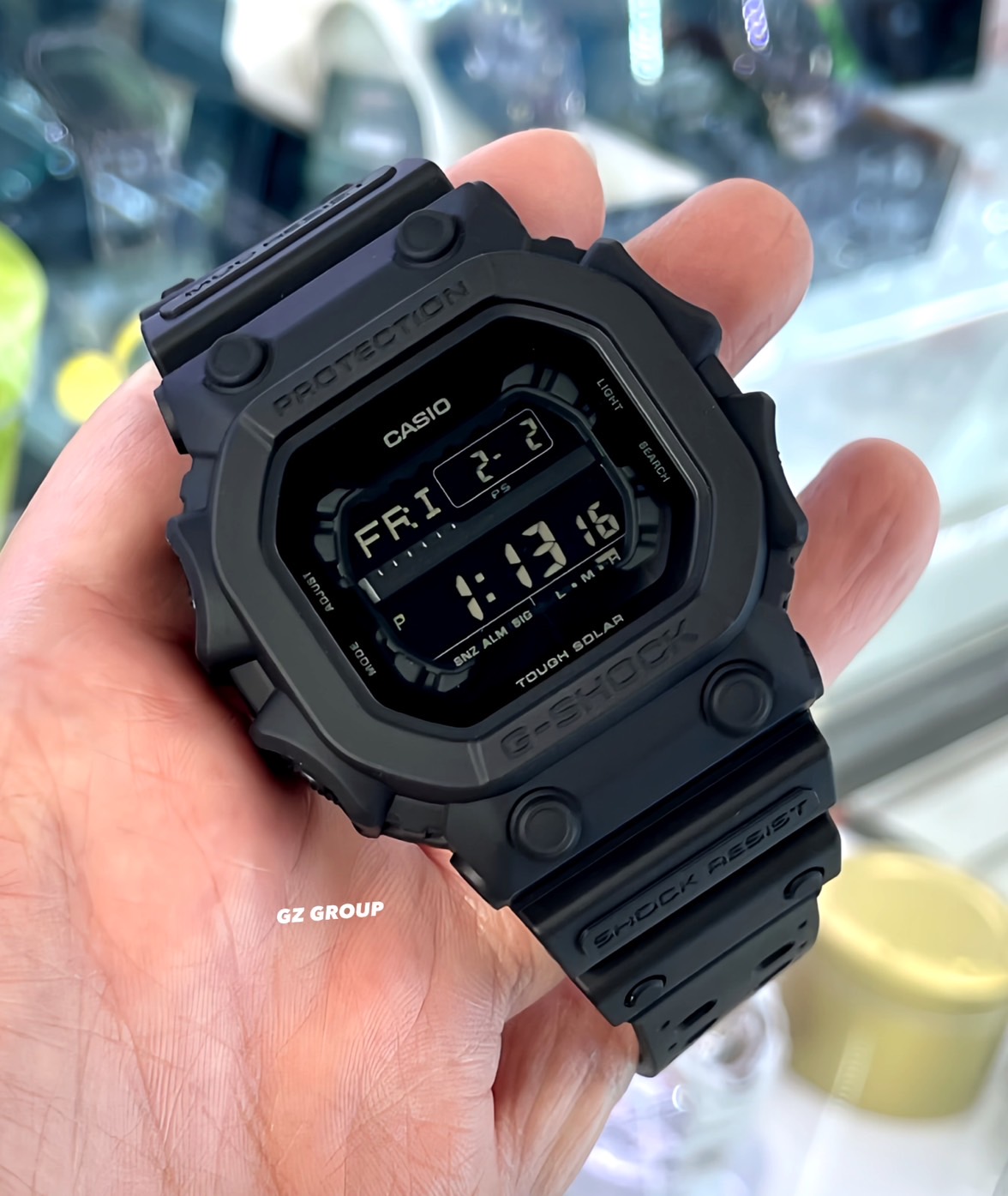 CASIO MID YEAR SALE G-SHOCK นาฬิกาข้อมือ นาฬิกากันน้ำ นาฬิกาของแท้ ประกันศูนย์ CMG 1 ปี รุ่น GX-56BB-1 นาฬิกาสีดำ