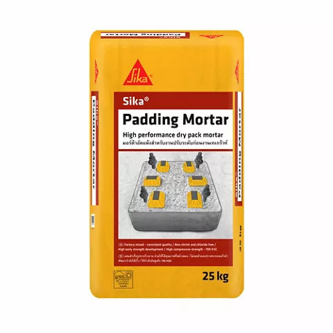 Sika® Padding Mortar มอร์ตาร์อัดแห้งสำหรับงานปรับระดับ
