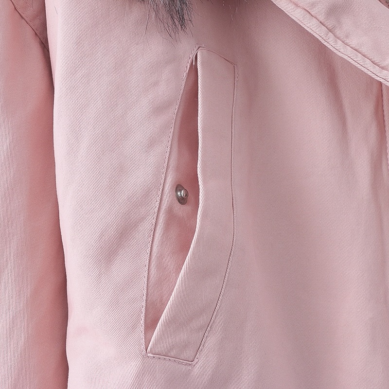 เสื้อโค้ทฮูท BERSHKAกันหนาว Parka สีชมพูอ่อน แต่งขนเฟอร์ ซับขนอุ่นด้านใน (เฟอร์ & ขนอุ่นด้านใน ถอดได้คะ) ดลบได้เลยคะ Size XS/S/M/ L/XL/XXL เขียว