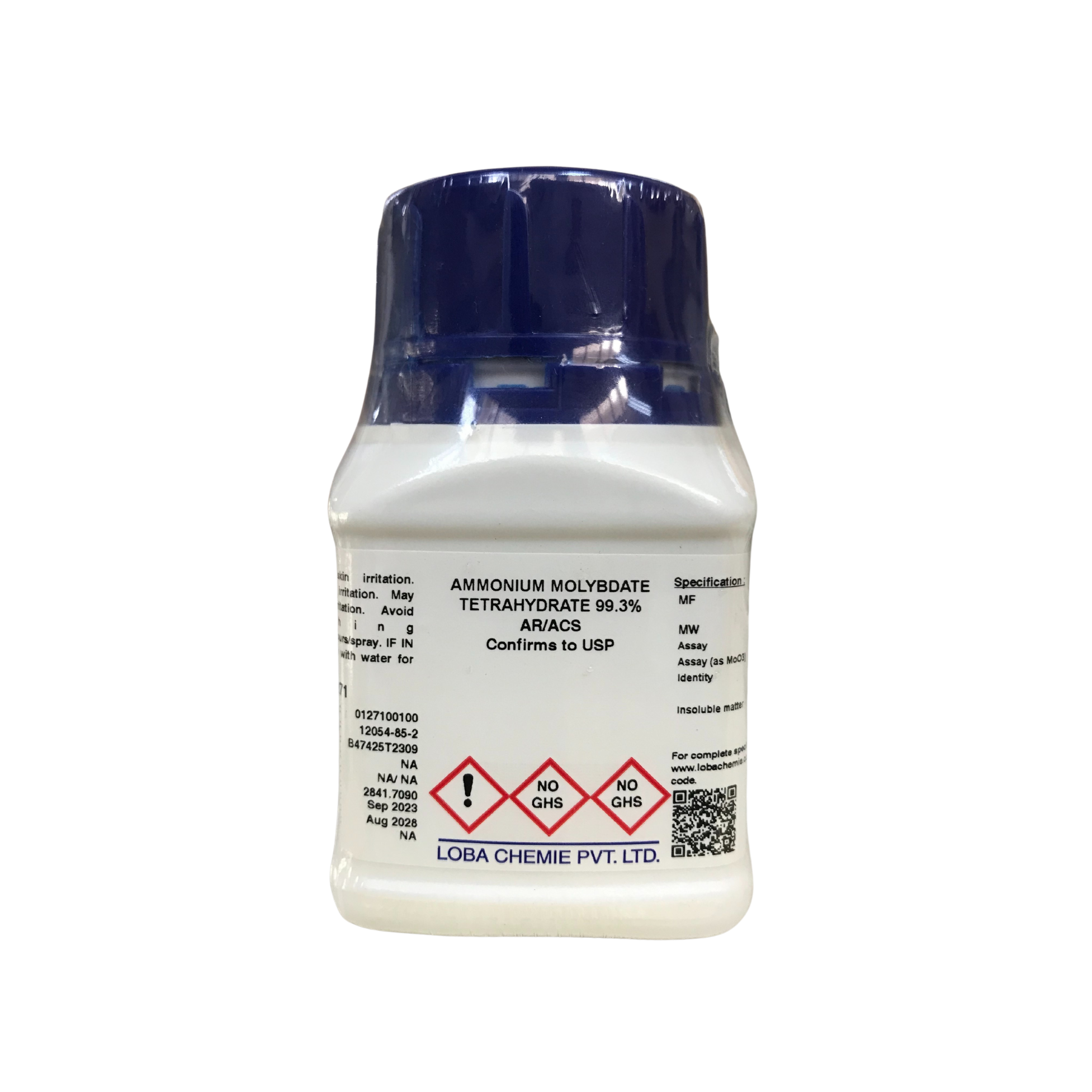 Ammonium Molybdate Tetrahydrate 99.3%, AR Loba Chemie™
