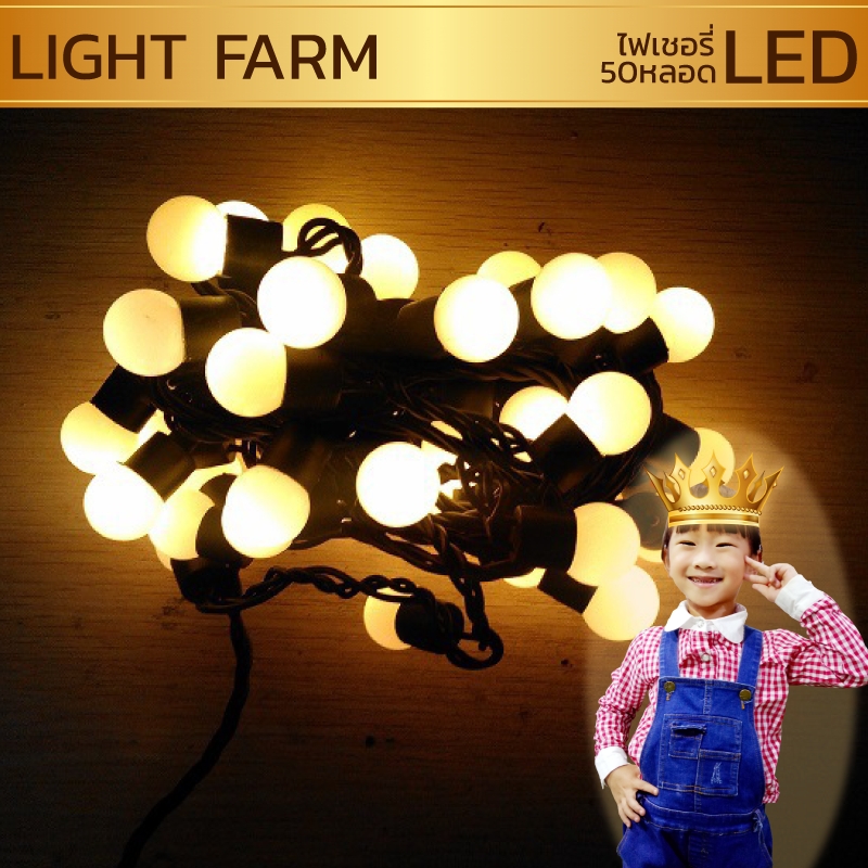 ไฟเชอรี่สีวอมไวท์ ไฟเชอรี่LED ไฟประดับตกแต่งตามงานเทศการต่างๆ