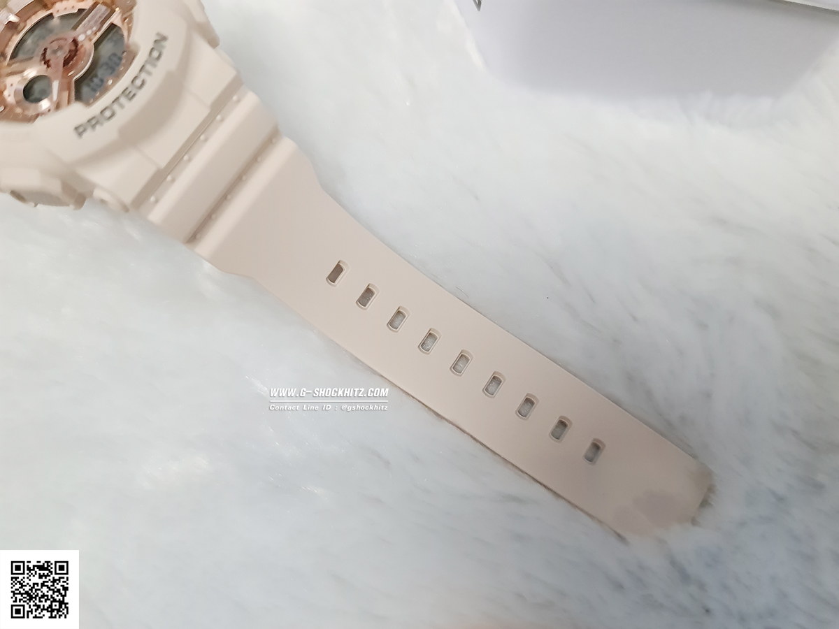 CASIO BABY-G นาฬิกาข้อมือ นาฬิกากันน้ำ นาฬิกาของแท้ ประกันศูนย์ CMG 1 ปี รุ่น BA-110XCP-4A นาฬิกาสีชมพู