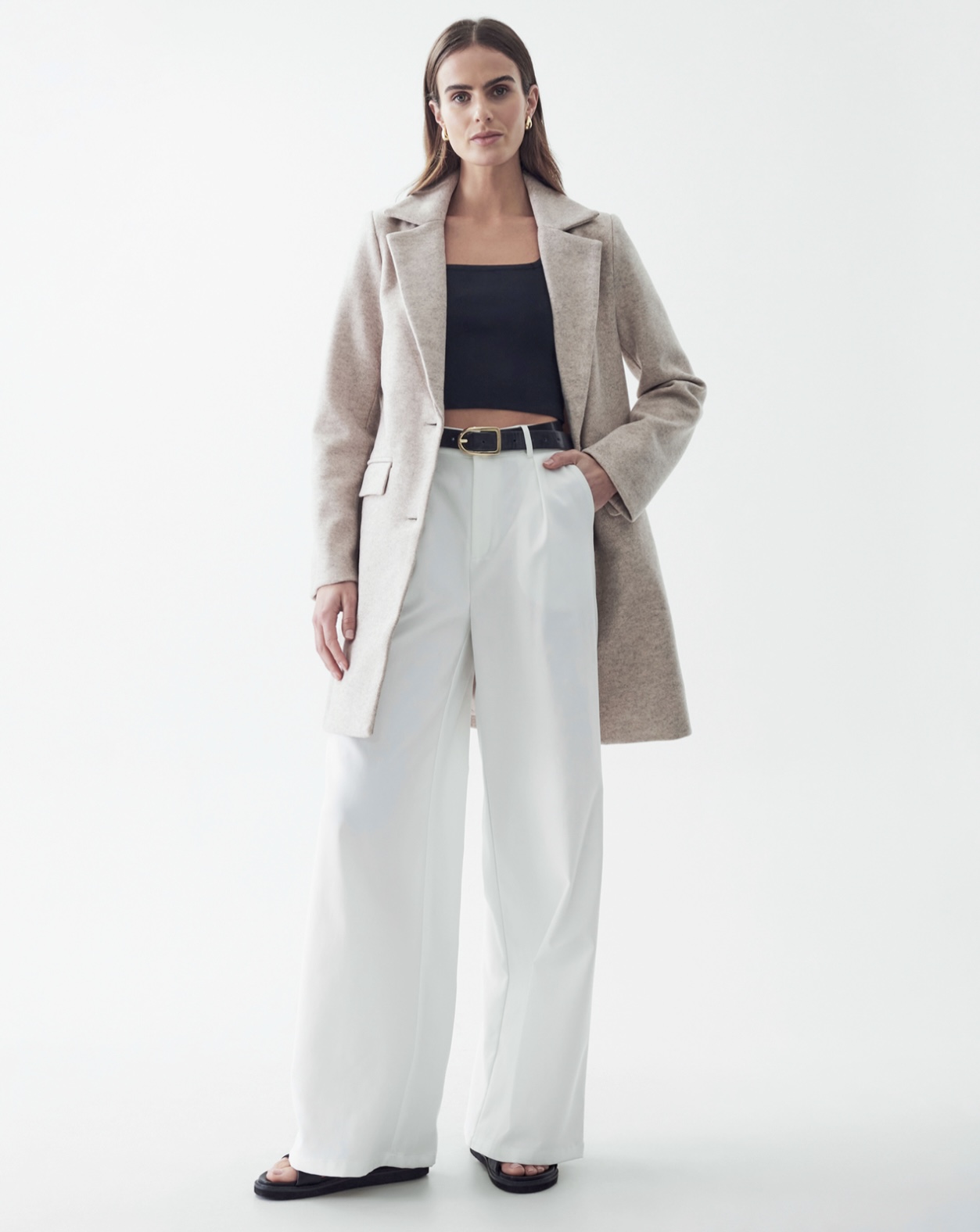 เสื้อโค้ทวูล Trench coat เสื้อโค้ทเฟอร์ โค้ทสักหลาดสีเบจ แบรนด์ Primark สำเนา สำเนา สำเนา สำเนา สำเนา สำเนา