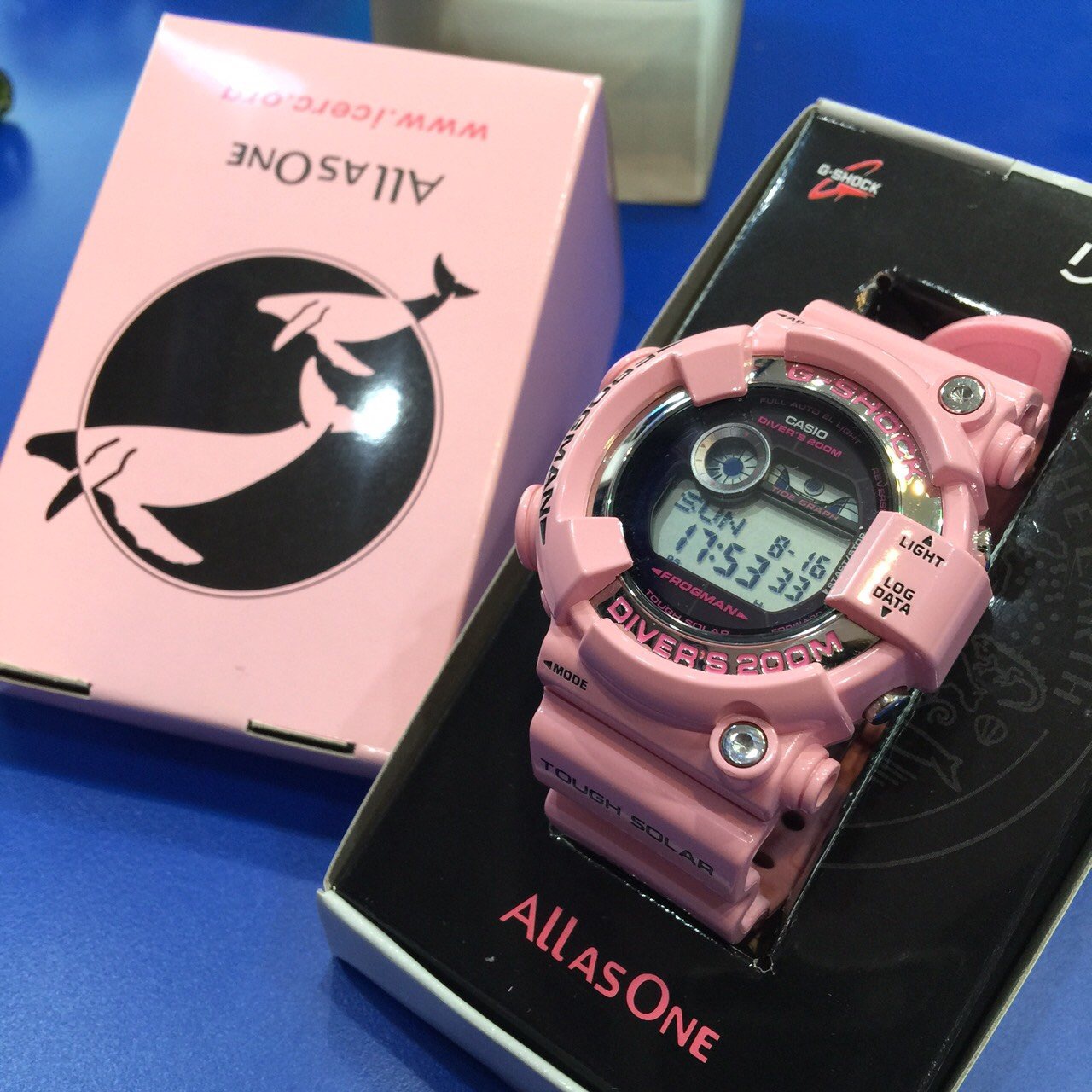 CASIO G-SHOCK นาฬิกาข้อมือ นาฬิกากันน้ำ นาฬิกาของแท้ ประกันศูนย์ CMG 1 ปี รุ่น GF-8250K-4JR นาฬิกาสีชมพู