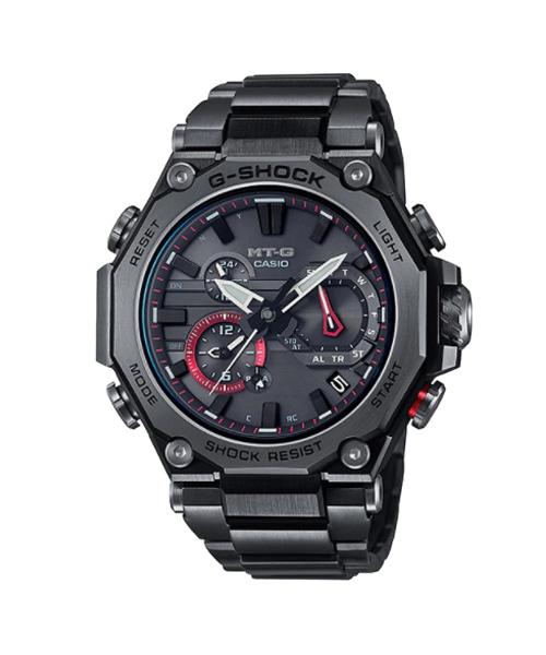 CASIO G-SHOCK นาฬิกาข้อมือ นาฬิกากันน้ำ นาฬิกาของแท้ ประกันศูนย์ CMG 1 ปี รุ่น MTG-B2000BDE-1A นาฬิกาสีดำ