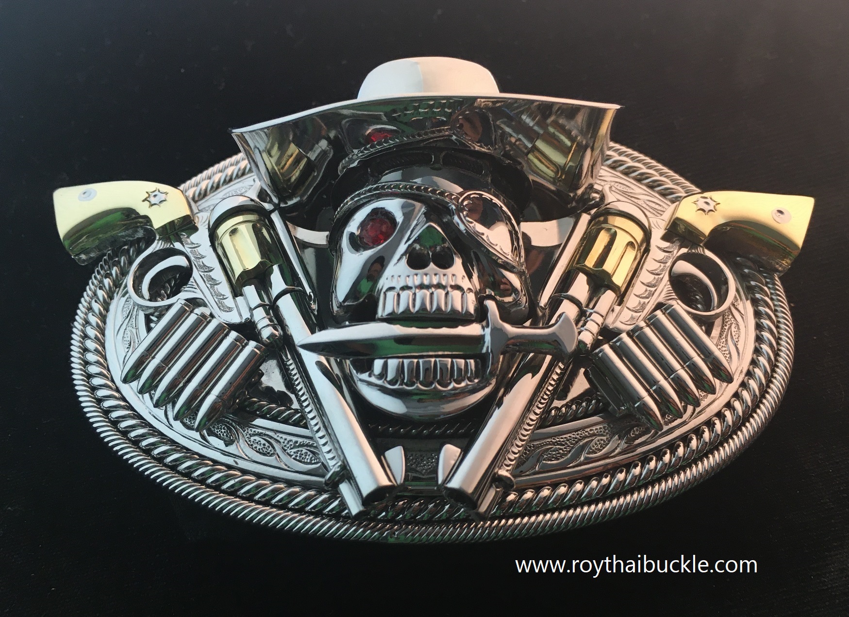 หัวกระโหลกปืนคู่