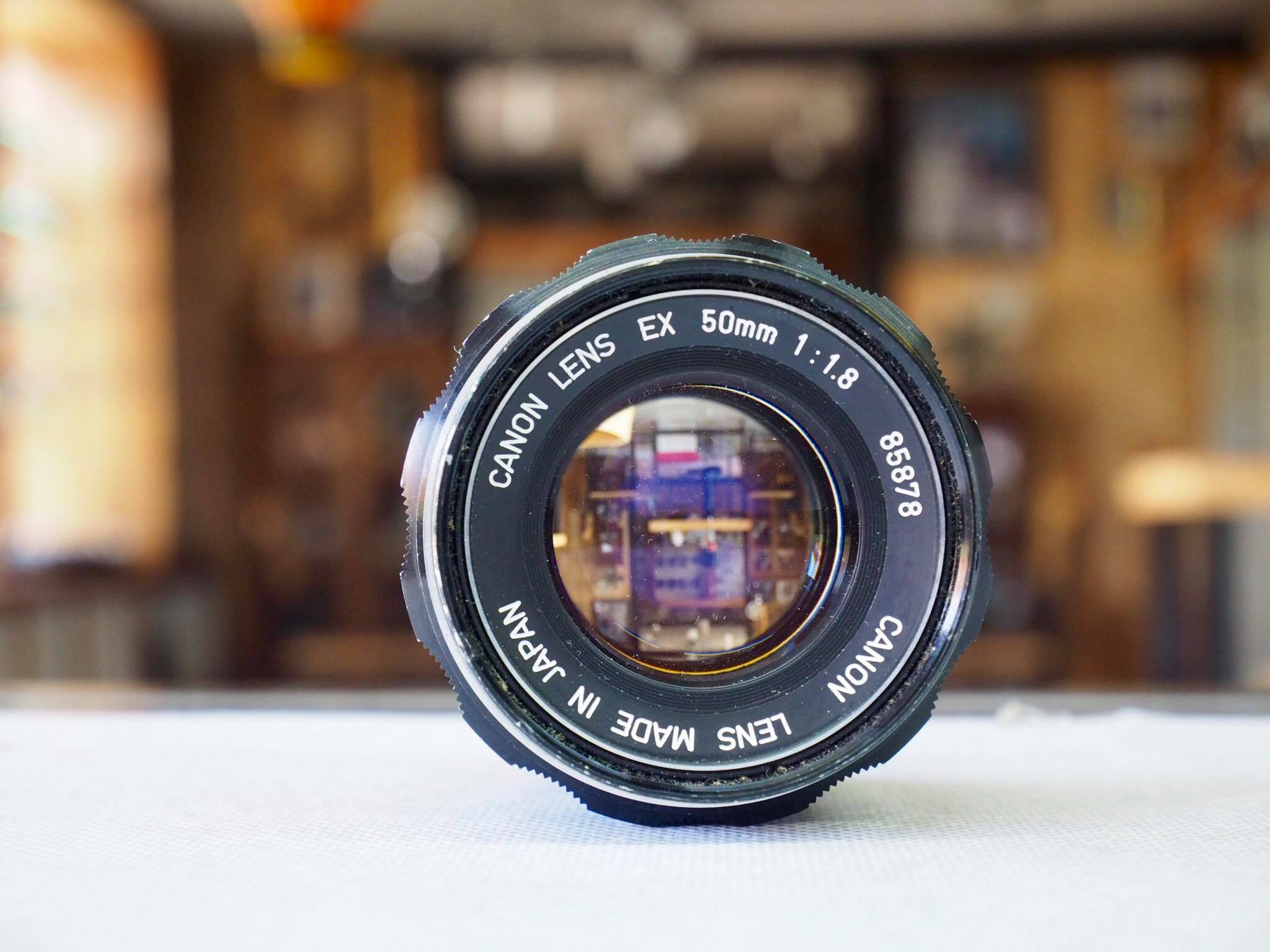 CANON LENS EX 50MM.F1.8 MODIFY M39 MOUNT