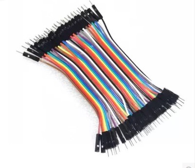 สายจั๊มเปอร์ Jump Wire (Male to Male) ยาว 10cm 40 เส้น
