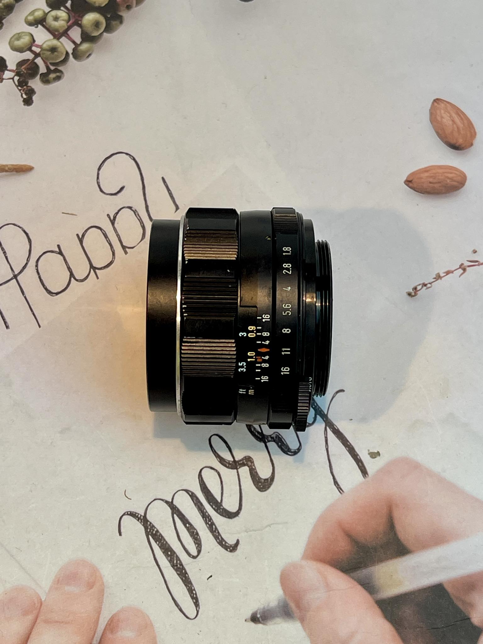 SUPER TAKUMAR 55MM.F1.8 M42 MOUNT