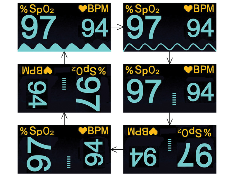 เครื่องวัดออกซิเจนปลายนิ้ว Fingertip ยี่ห้อ edan รุ่น H10