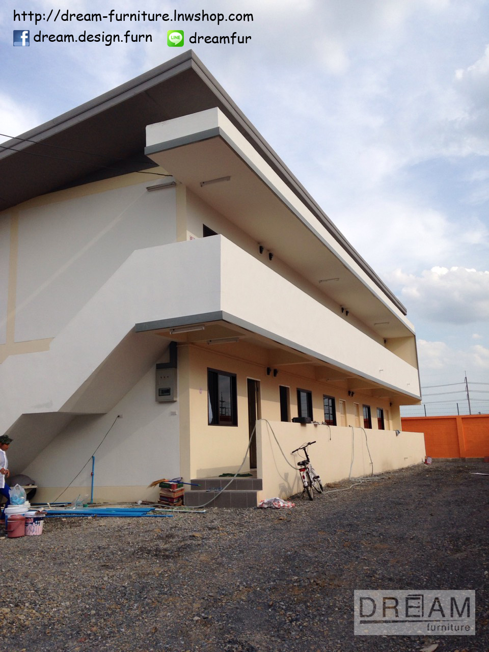 อ่ำเจริญ อพาร์ตเมนต์ อ.ไทรน้อย จ.นนทบุรี