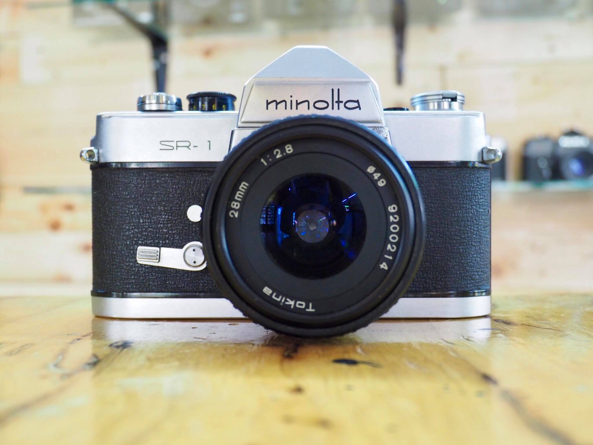 MINOLTA SR-1 TOKINA 28MM.F2.8
