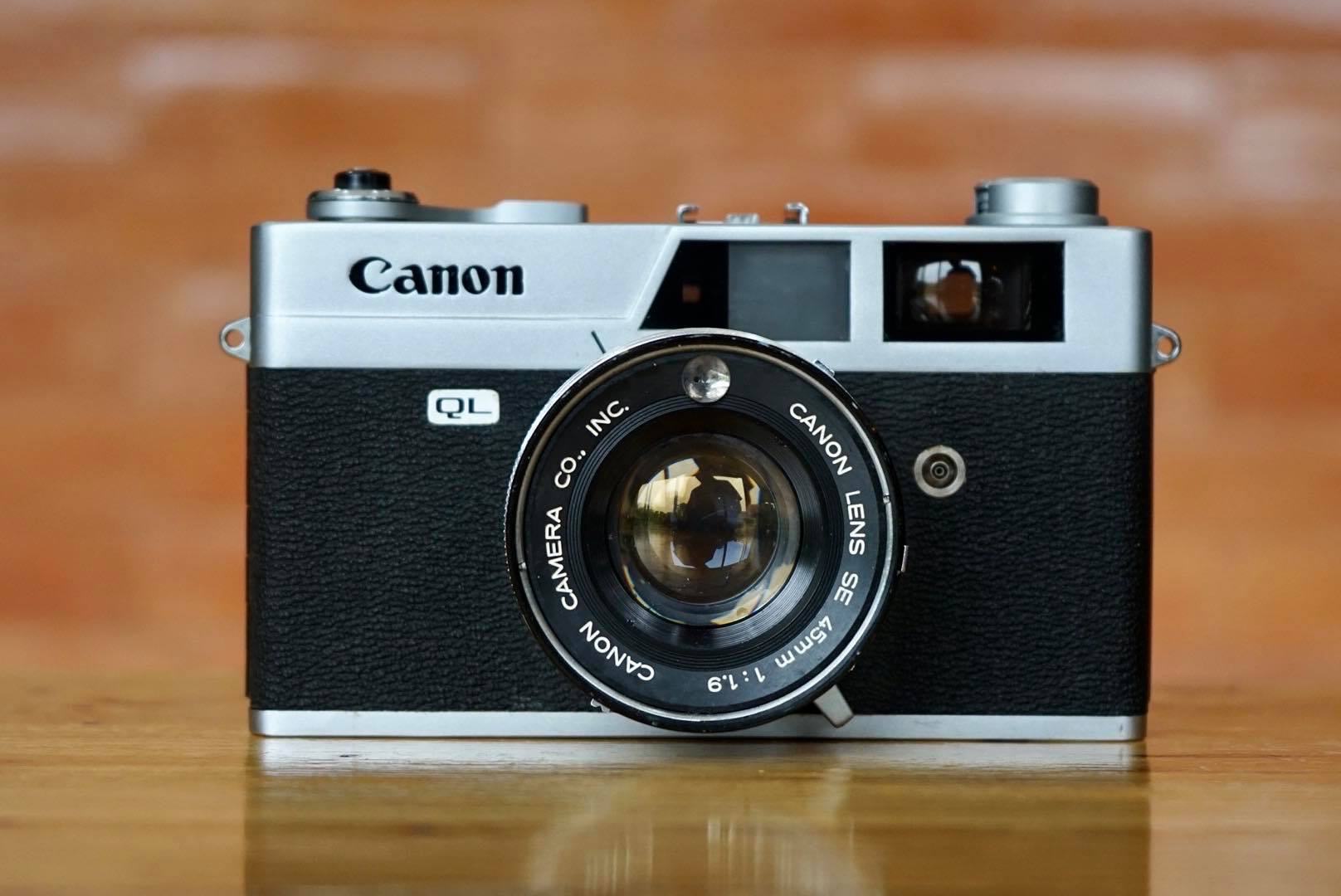 CANON CANONET QL19 CANON LENS SE 45MM.F1.9