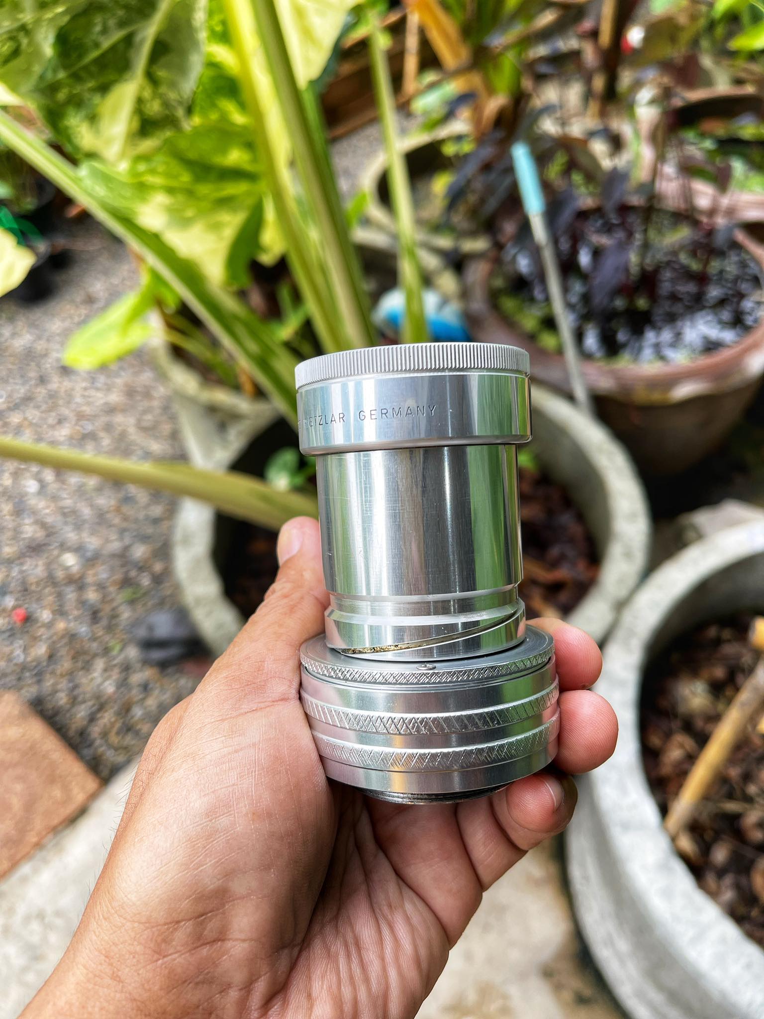LEITZ WETZLAR COLORPLAN 90MM.F2.5 MODIFIED M42 MOUNT