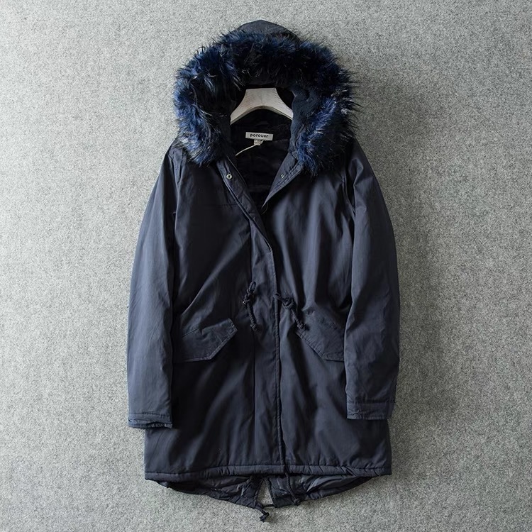 Nice&chic เสื้อโค้ทฮูท กันหนาว เสื้อParka สีเขียวแต่งขนเฟอร์ (เฟอร์ถอดได้คะ) งานสวย บุนวมอุ่น ใส่ติดลบได้เลยคะ Size L/XL/XXL สำเนา เขียว