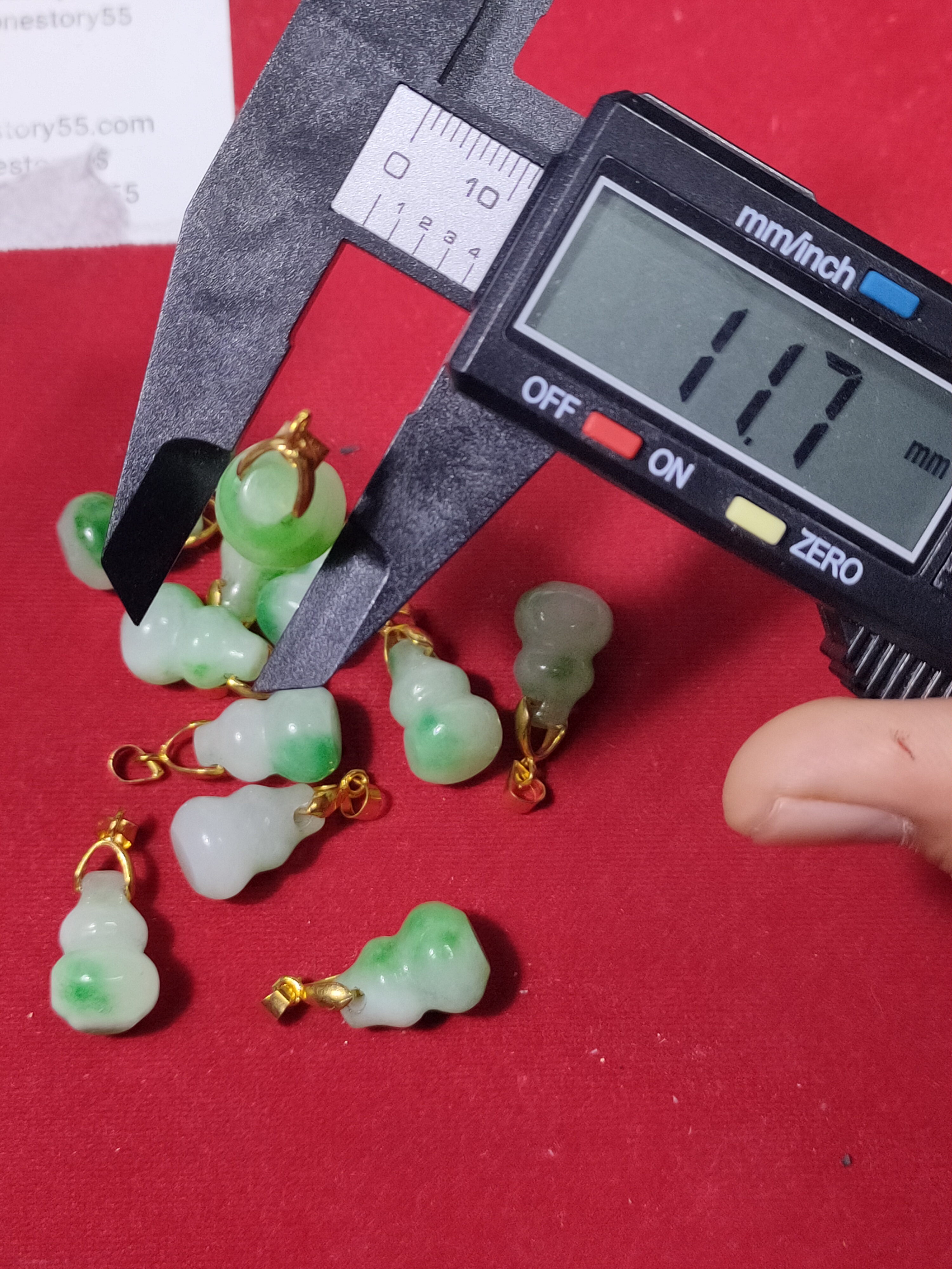 จี้หยกน้ำเต้า เสริมโชคลาภ