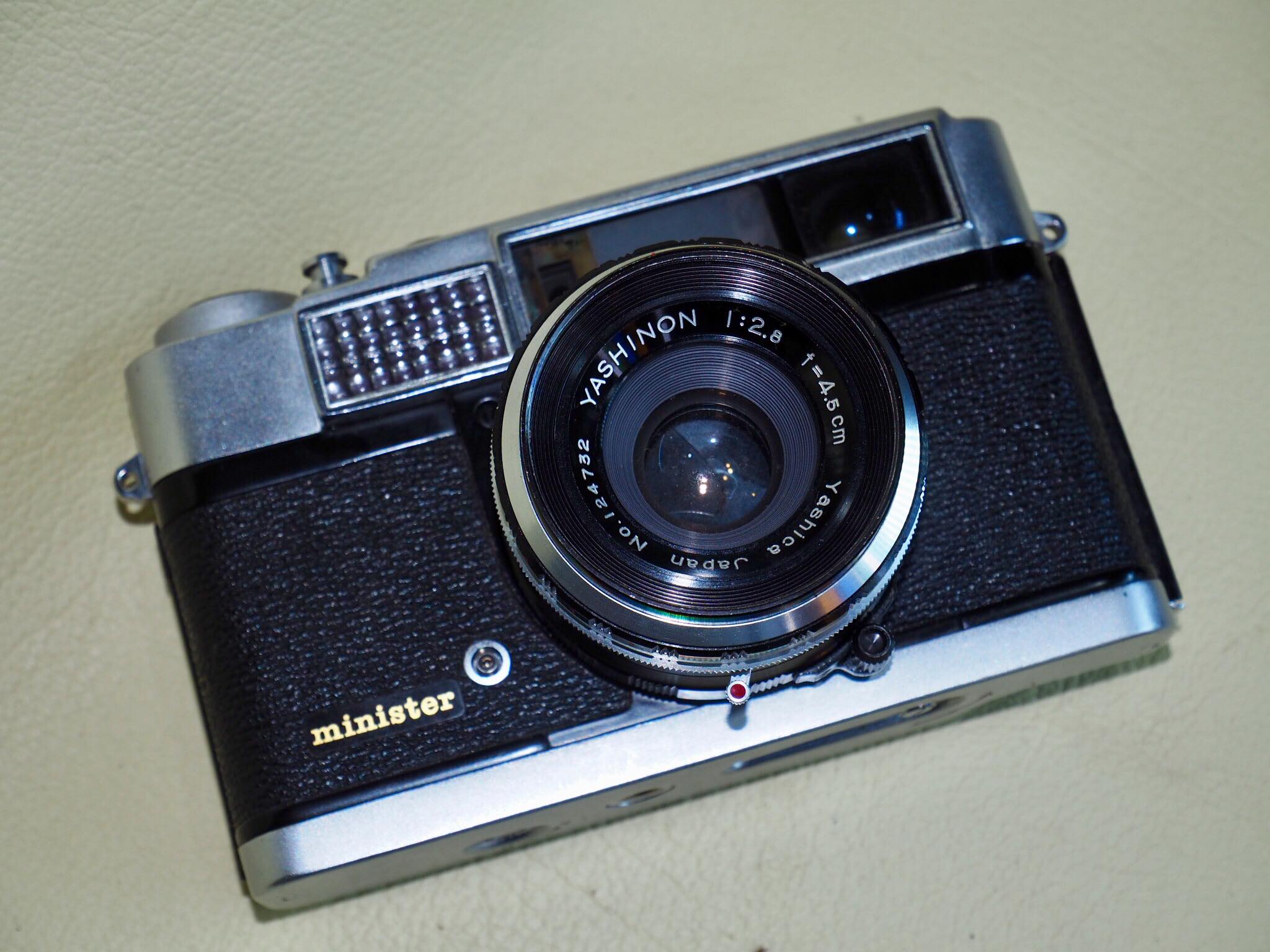 YASHICA MINISTER I YASHICA YASHINON 45MM.F2.8