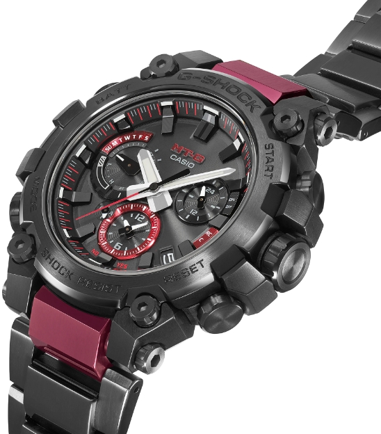 CASIO G-SHOCK นาฬิกาข้อมือ นาฬิกากันน้ำ นาฬิกาของแท้ ประกันศูนย์ CMG 1 ปี รุ่น MTG-B3000BD-1A นาฬิกาสีดำ