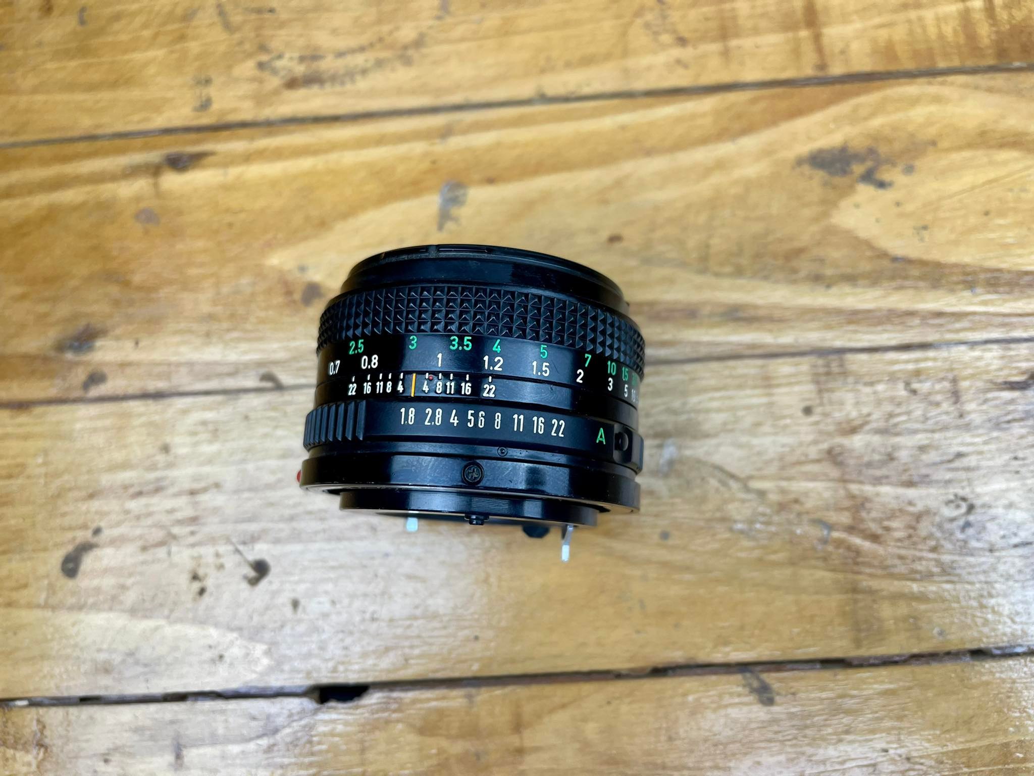 CANON LENS FD 50MM. F1.8 FD MOUNT