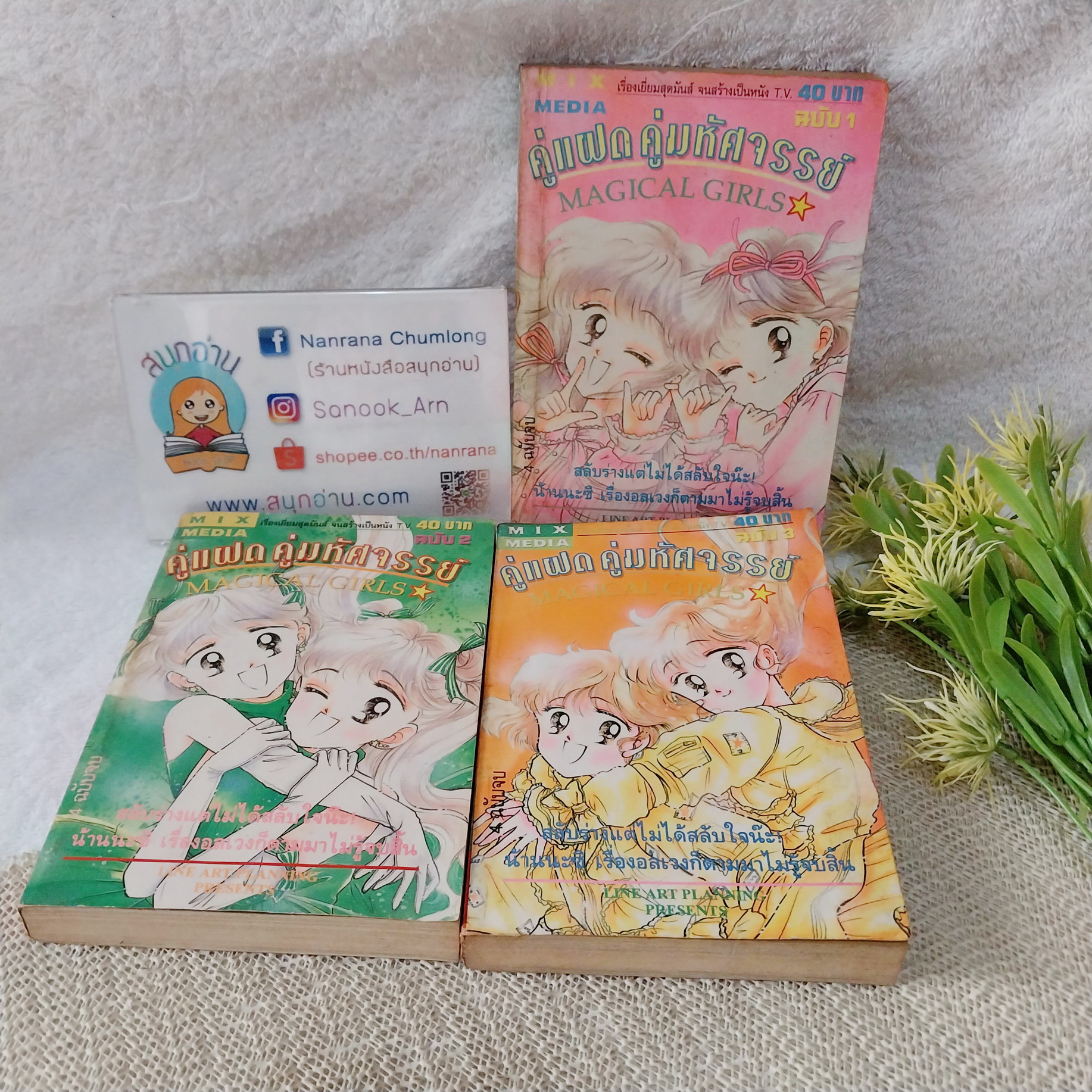 คู่แฝด คู่มหัศจรรย์ 1-3 ไม่จบ / *ขาดเล่ม 4