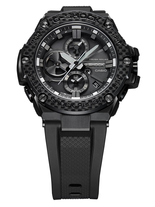 CASIO G-SHOCK นาฬิกาข้อมือ นาฬิกากันน้ำ นาฬิกาของแท้ ประกันศูนย์ CMG 1 ปี รุ่น GST-B100X-1A นาฬิกาสีดำ