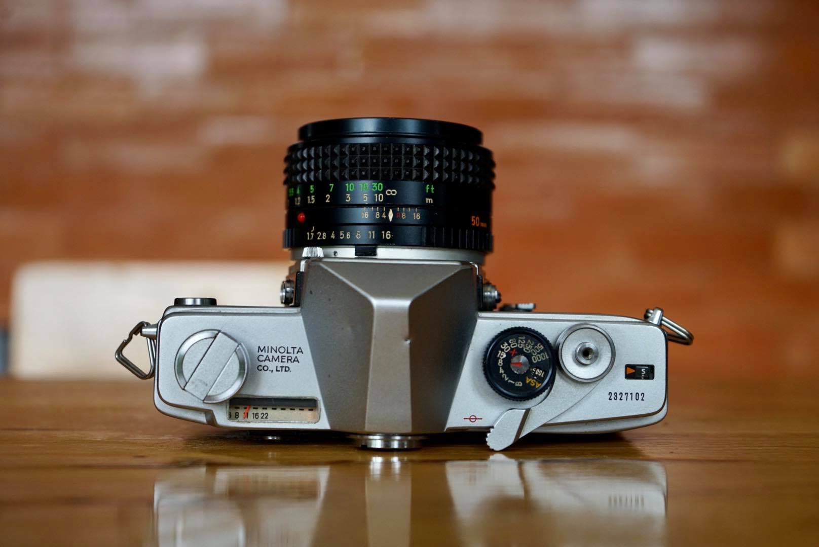 MINOLTA SR-7 MINOLTA MC ROKKOR-PF 50MM.F1.7 MD MOUNT