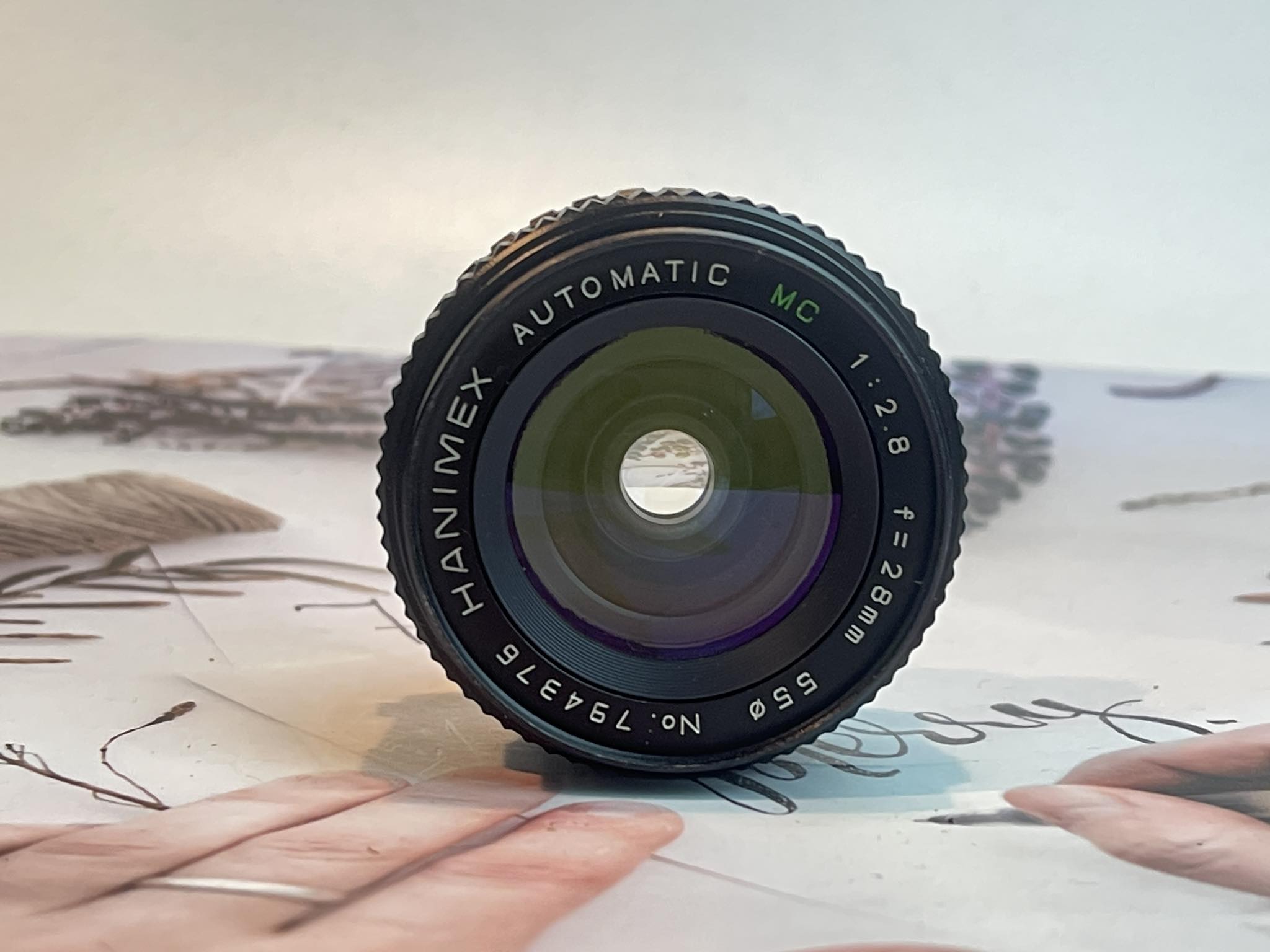 HANIMEX AUTOMATIC MC 28MM.F2.8 MD MOUNT