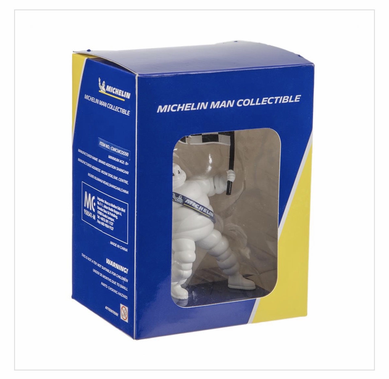ตุ๊กตาMICHELIN ตุ๊กตา โมเดล มิชลิน โมเดล CMICMI1389 ขนาด สูง 8cm(ไม่รวมธง)