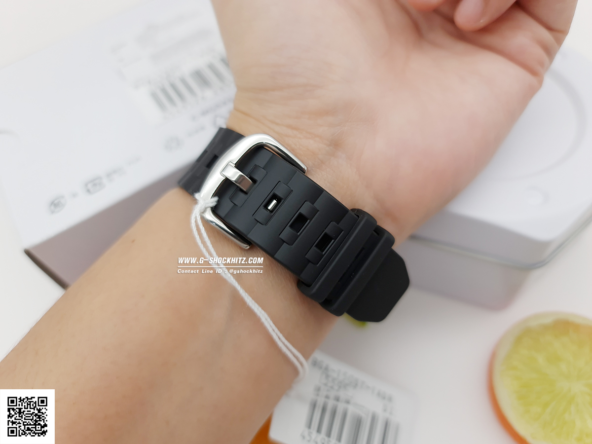 CASIO BABY-G นาฬิกาข้อมือ นาฬิกากันน้ำ นาฬิกาของแท้ ประกันศูนย์ CMG 1 ปี รุ่น BGA-150ST-1A นาฬิกาสีดำ