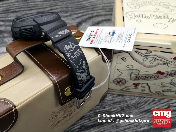 CASIO BABY-G นาฬิกาข้อมือ นาฬิกากันน้ำ นาฬิกาของแท้ ประกันศูนย์ CMG 1 ปี รุ่น BGA-190KT-1B นาฬิกาสีดำ