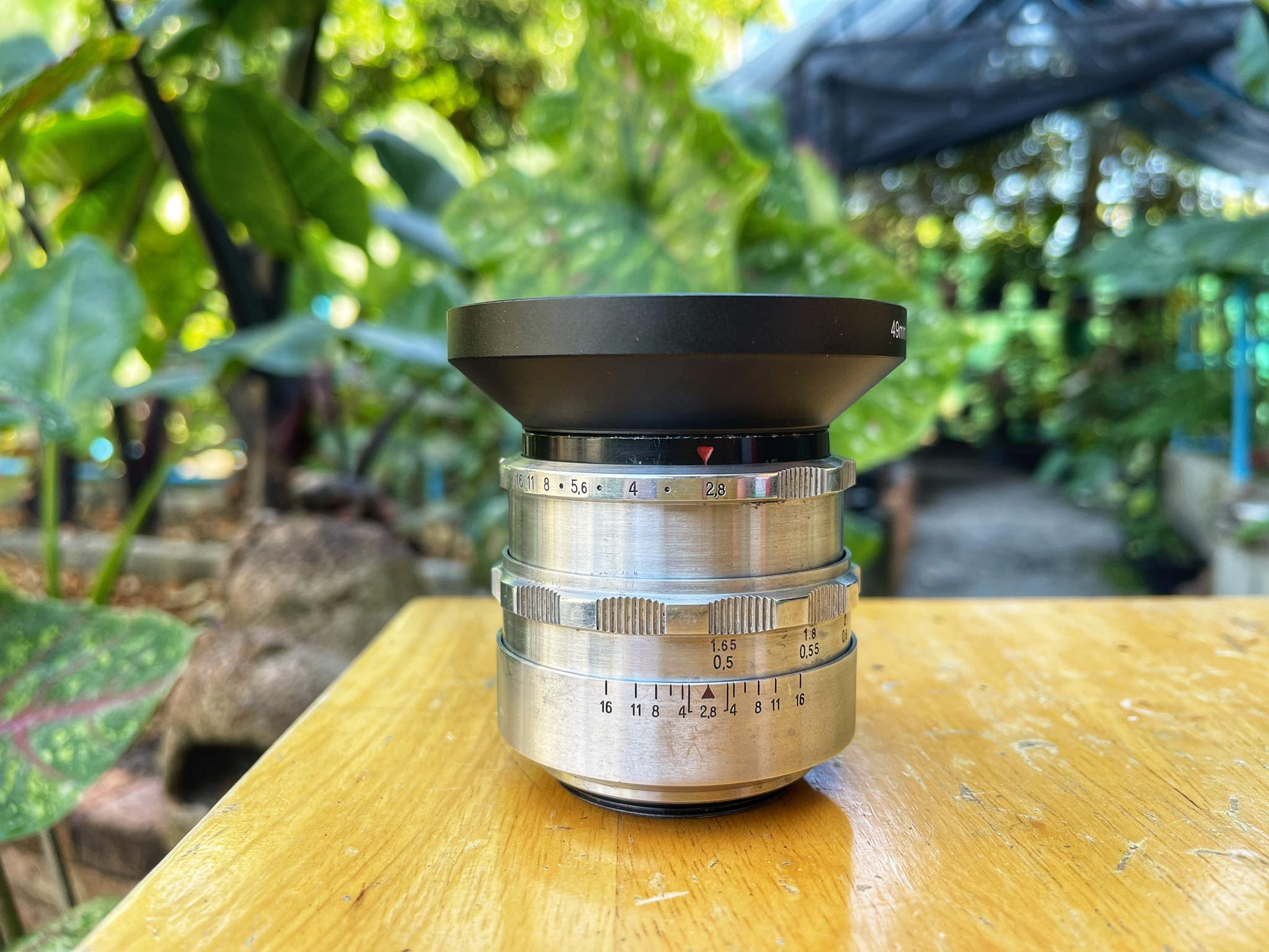 CARL ZEISS JENA TESSAR 50MM.F2.8 Q1 M42 MOUNT