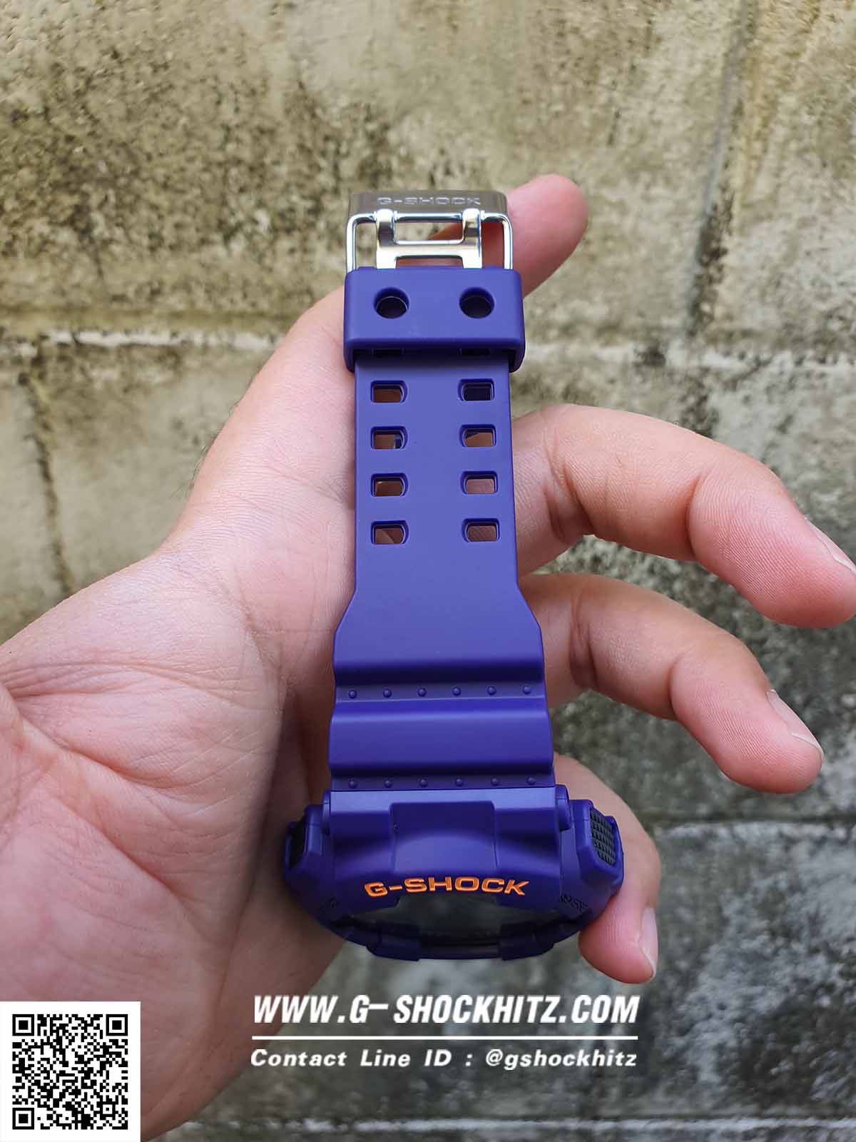 CASIO G-SHOCK นาฬิกาข้อมือ นาฬิกากันน้ำ นาฬิกาของแท้ ประกันศูนย์ CMG 1 ปี รุ่น GA-140-6A นาฬิกาสีม่วง