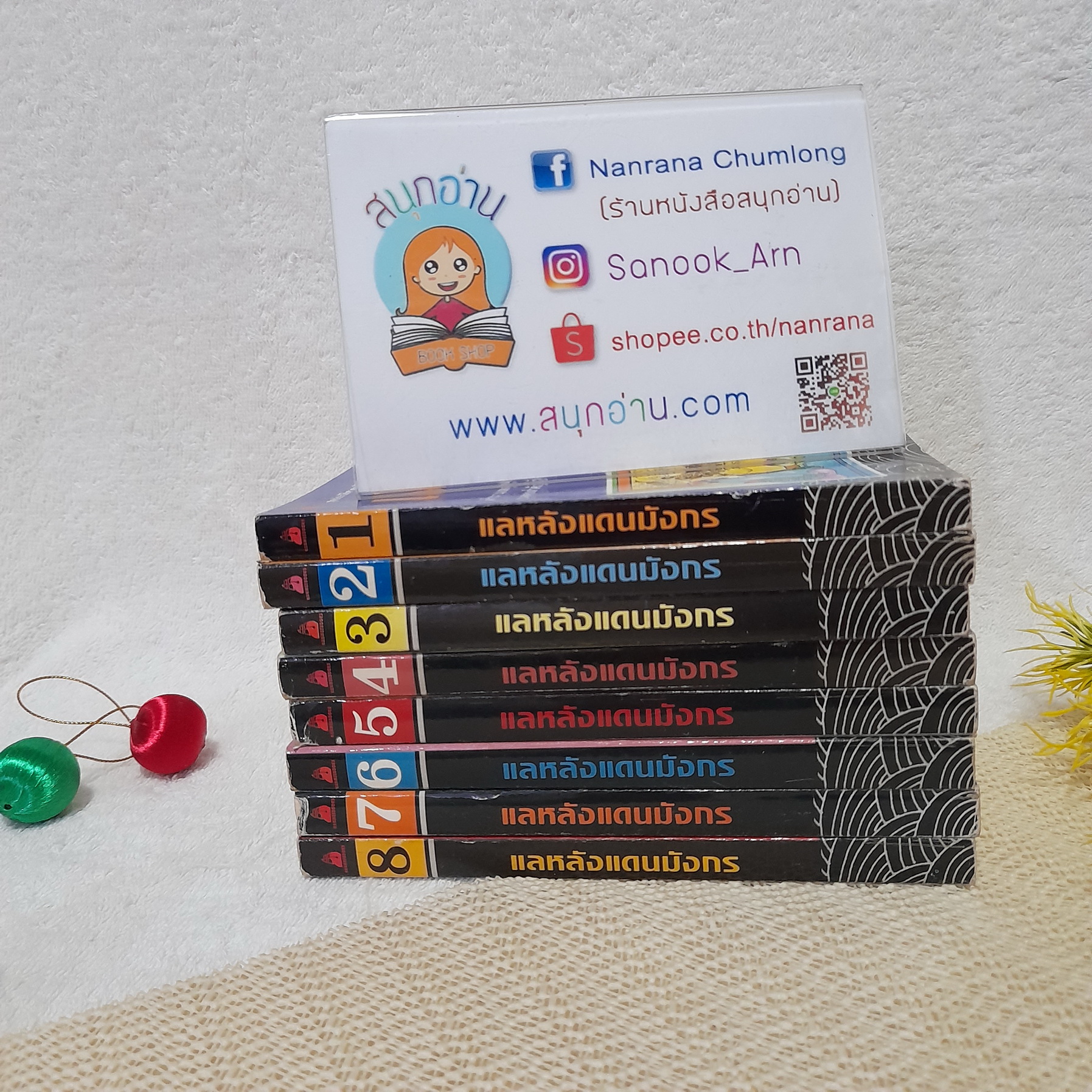 แลหลังแดนมังกร 1-8 (ครบชุด) / ถาวร สิกขโกศล