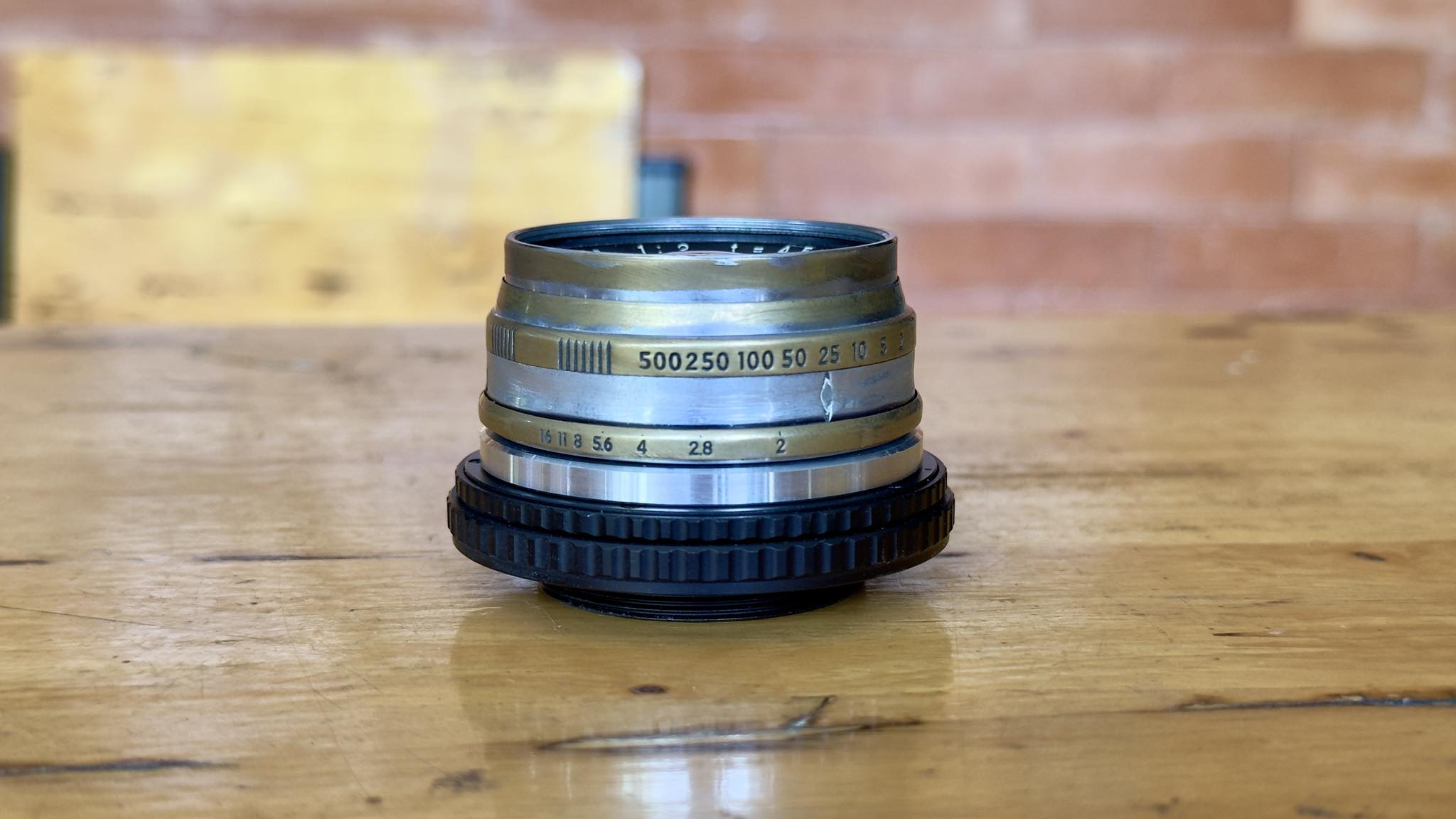 KURIBAYASHI A.C. PETRI ORIKKOR 45MM.F2 MODIFIED M39 MOUNT