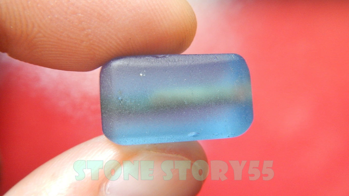 ลูกปัดโบราณสีฟ้า