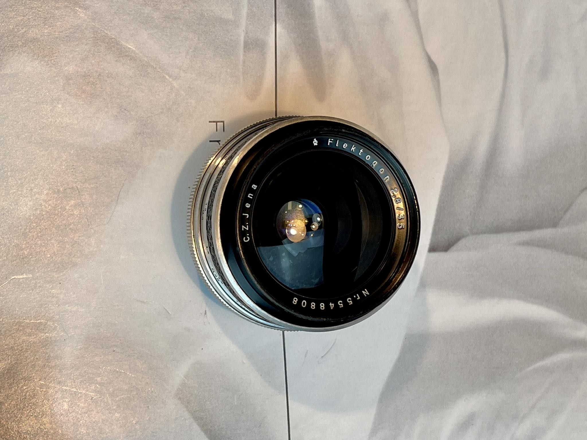 CARL ZEISS JENA Q1 FLEKTOGON 35MM.F2.8 M42 MOUNT