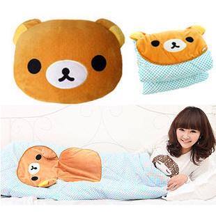 หมอนผ้าห่ม Rilakkuma น่ารัก คิขุ สดใสค่า