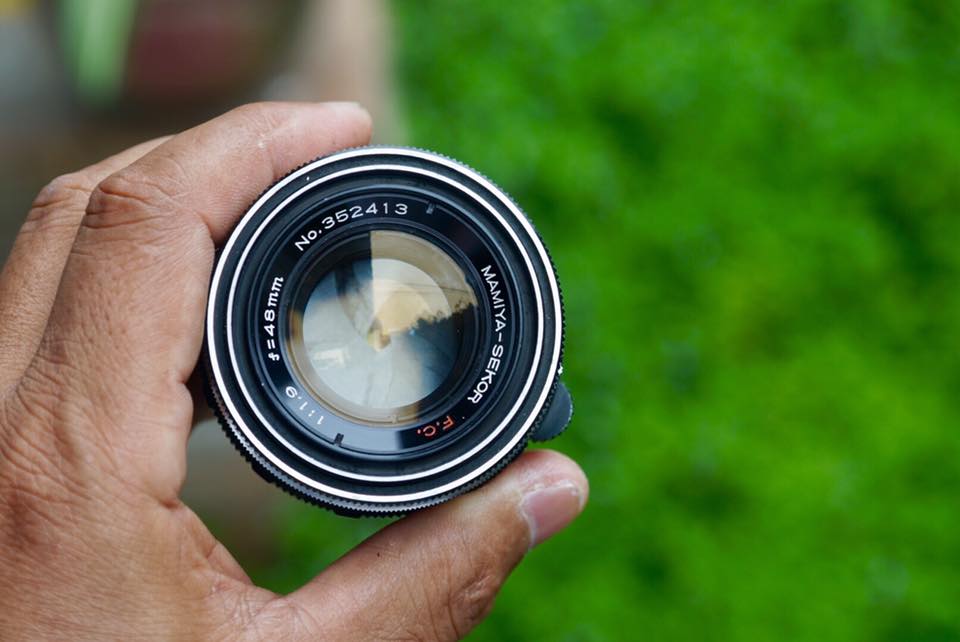 MAMIYA-SEKOR F.C 48MM. F1.9 MODIFLY SONY NEX MOUNT
