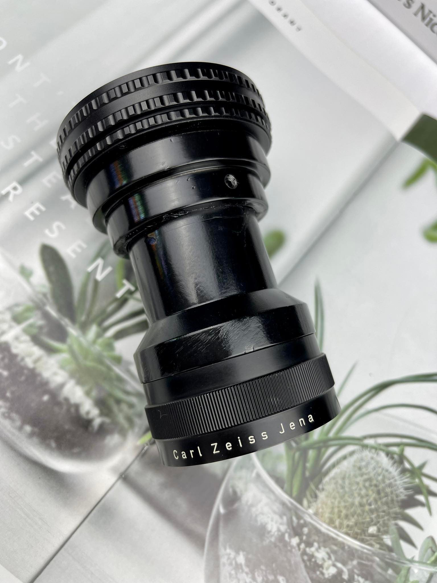 CARL ZEISS JENA KIPRONAR 70MM.F1.4 RED T MODIFIED SONY E MOUNT