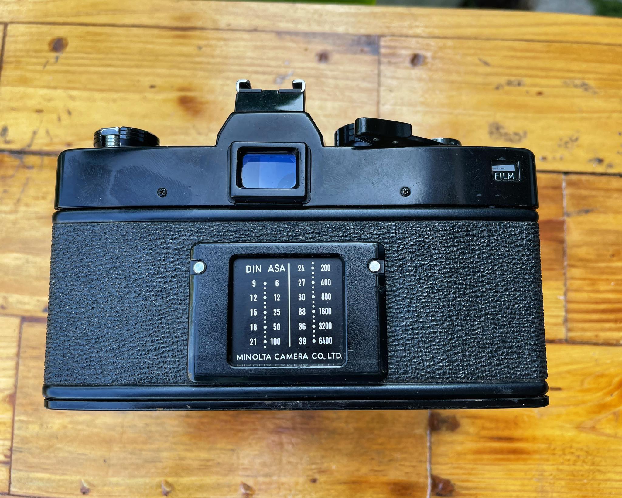 MINOLTA SR505+MINOLTA AUTO ROKKOR-PF 55MM.F2