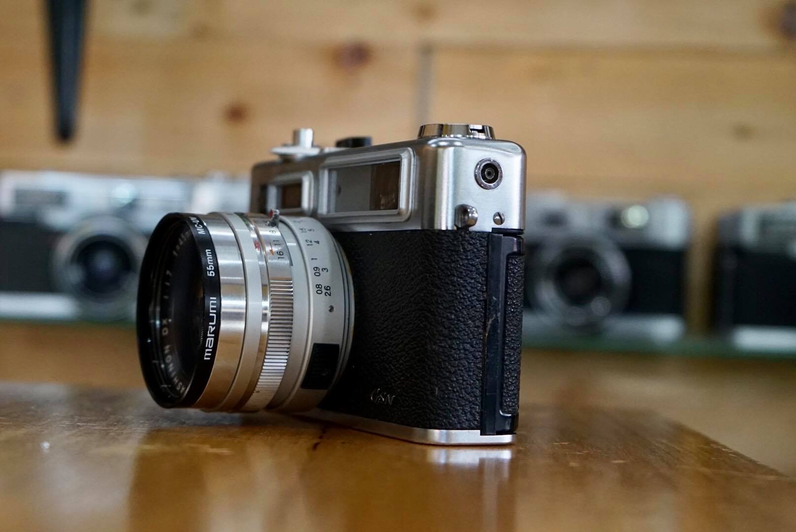 YASHICA ELECTRO 35 GSN COLOR YASHINON DX 45MM. F1.7