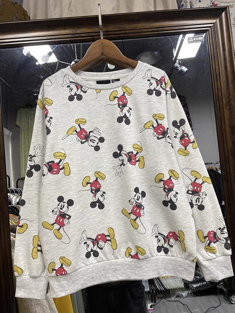 เสื้อฮู้ด วอร์ม สเวตเตอร์ Disney เสื้อมิคกี้ mickey Vintage แขนยาว สีดำ ลายการ์ตูนมิคกี้ งาน DISNEYงานสวย มาก สำเนา สำเนา สำเนา สำเนา สำเนา สำเนา สำเนา ดำ