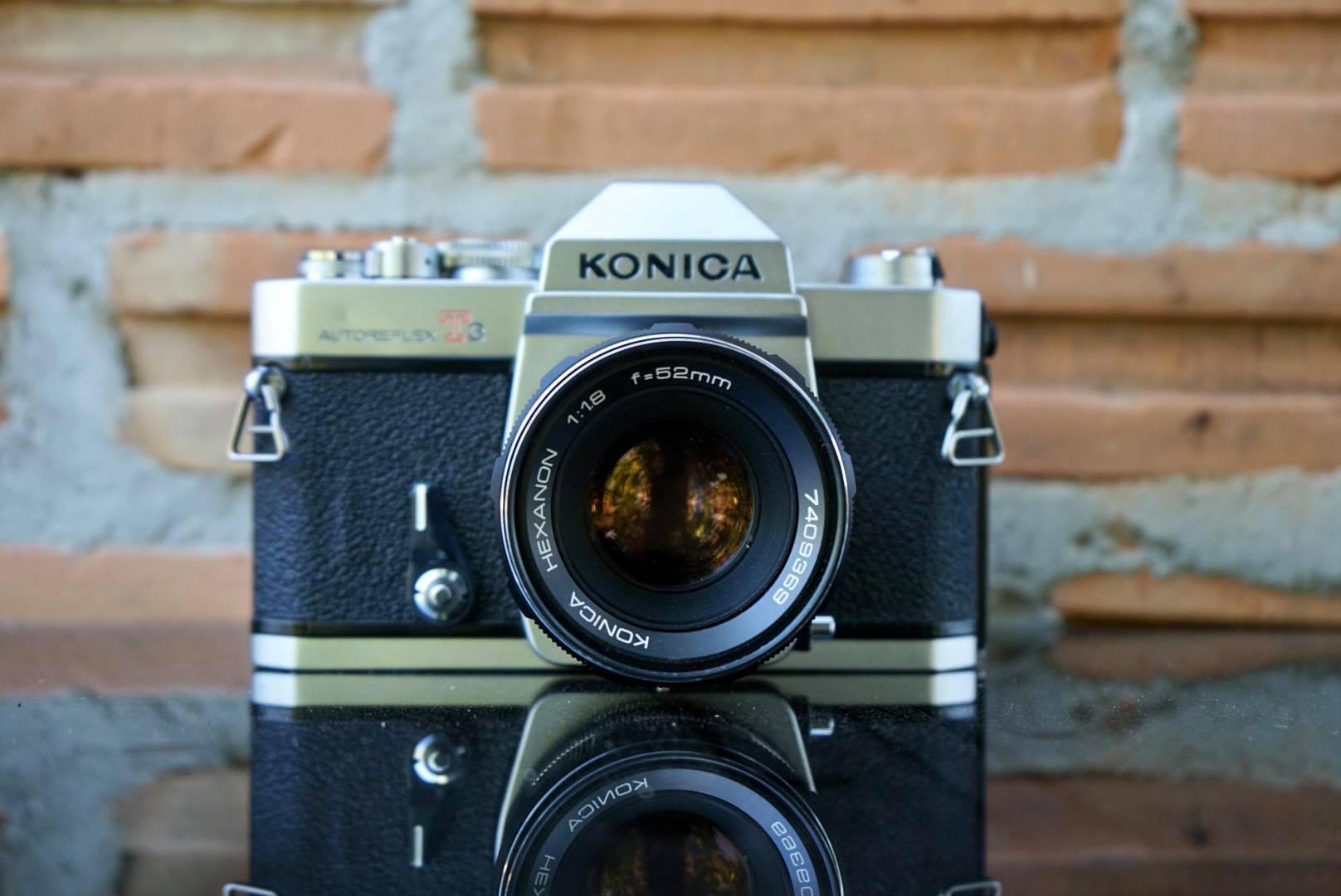 KONICA AUTOREFLEX T3 KONICA HEXANON 52MM.F1.8 - ฟิล์มคาเมร่า