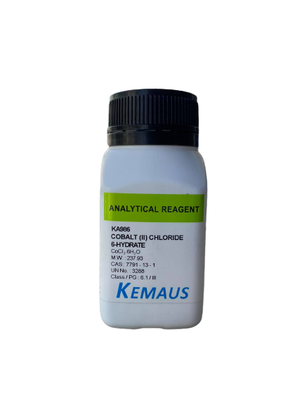 Cobalt (II) Chloride 6-hydrate, AR 100 g. "KemAus"